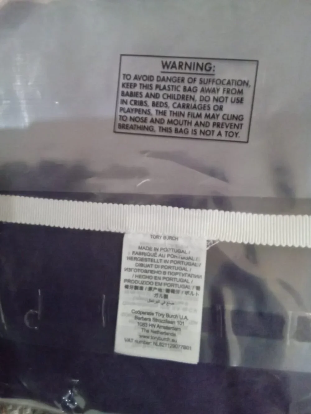 NWT Tory Burch Scalloped Cocktail Linen Napkins Set of 6-Dark Purple